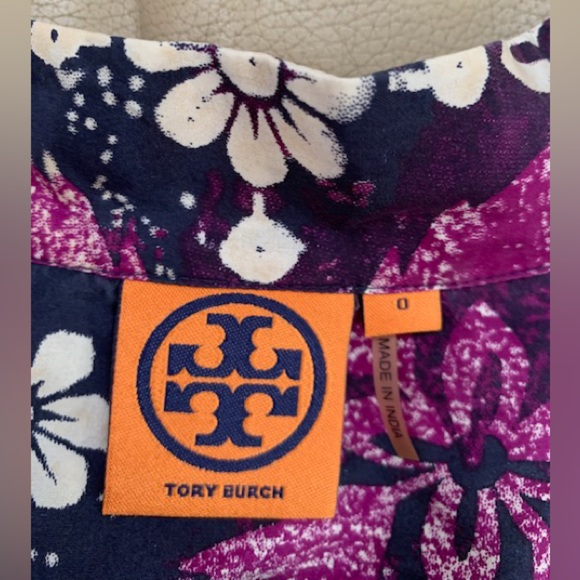 Tory Burch silk Daria tunic 0 - Picture 2 of 3